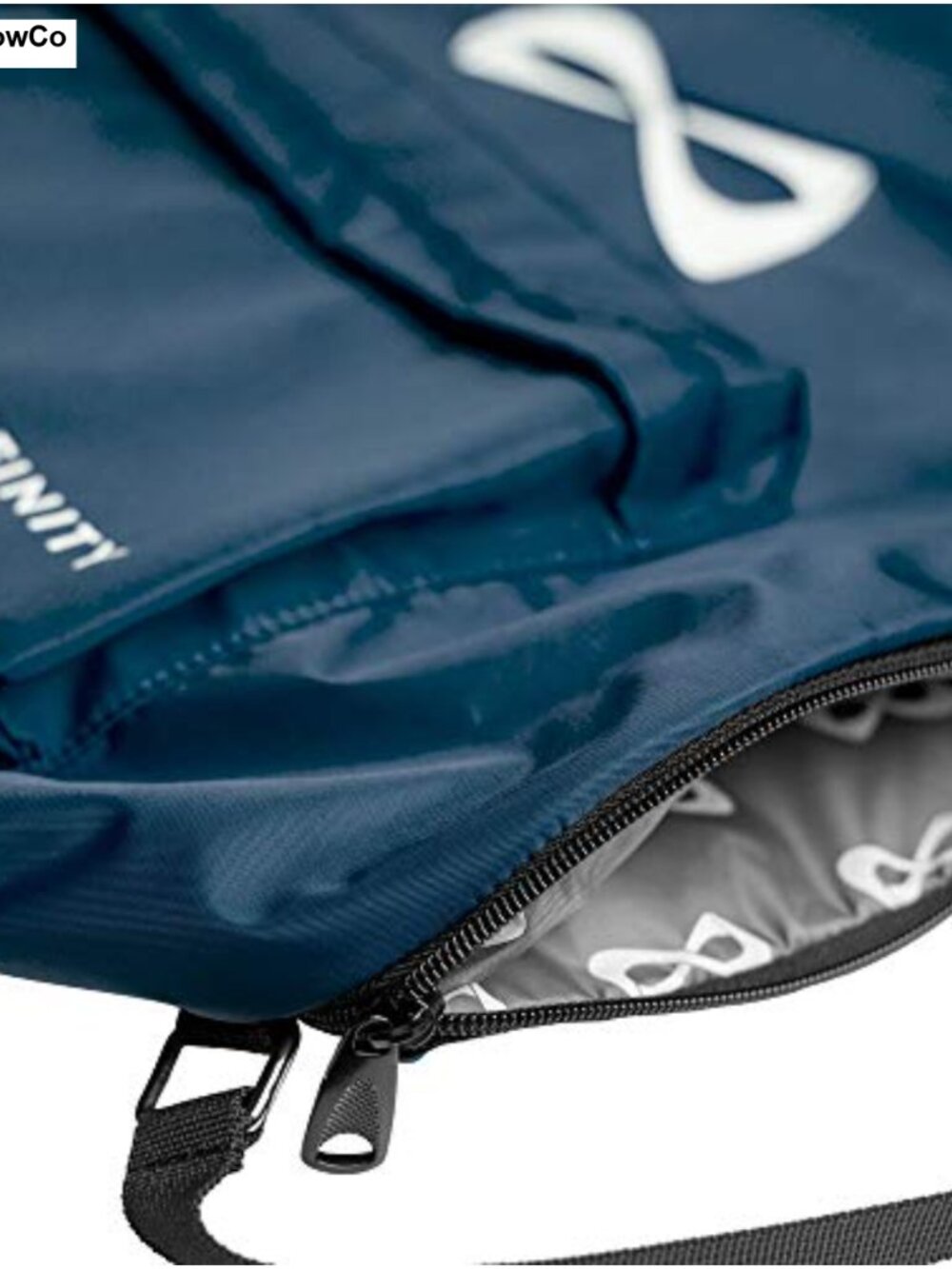 Nfinity Drawstring Backpack Large Capacity Multi-Compartment Cinch Bag - Picture 3 of 3